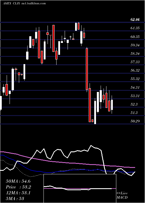  weekly chart ProsharesLong