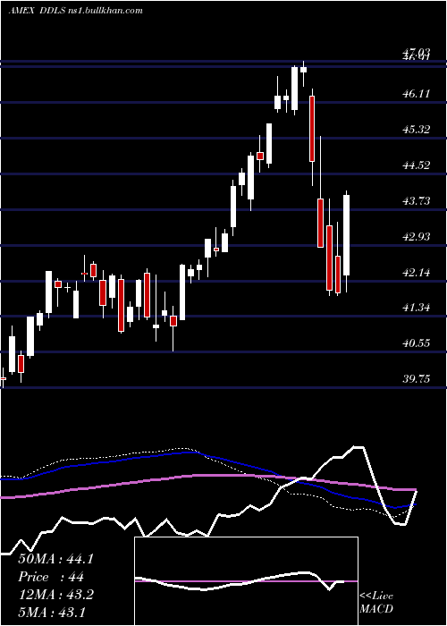  weekly chart WisdomtreeDynamic