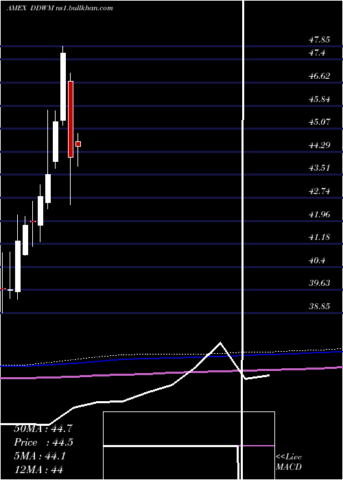  monthly chart WisdomtreeDynamic