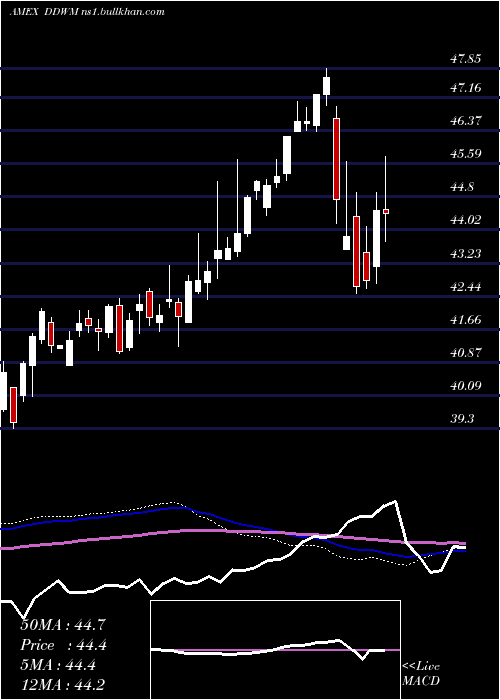  weekly chart WisdomtreeDynamic