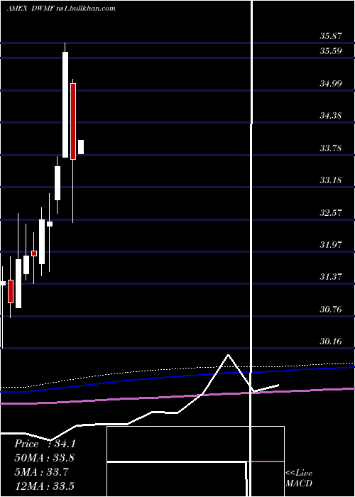  monthly chart WisdomtreeIntl