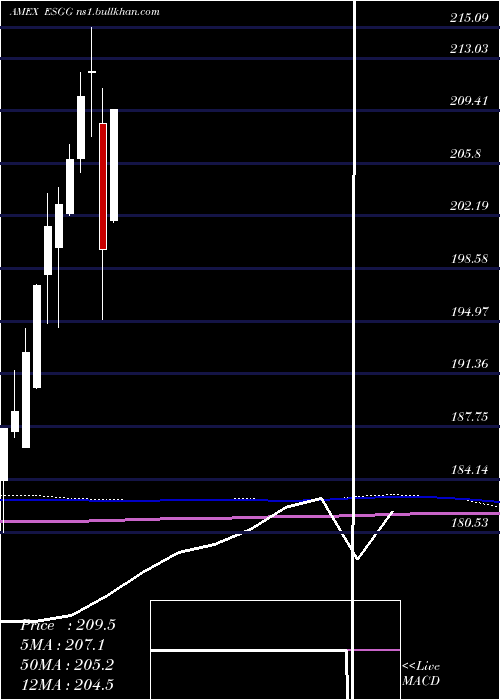  monthly chart FlexsharesGlobal