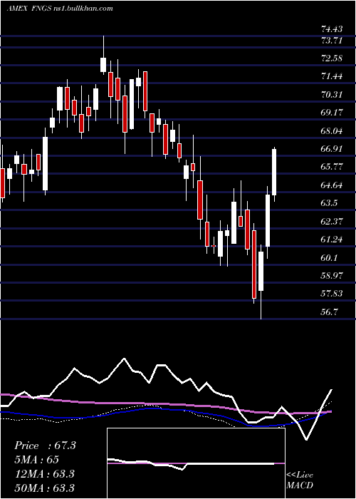  weekly chart MicrosectorsFang