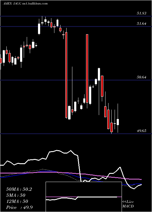  weekly chart IsharesInternational
