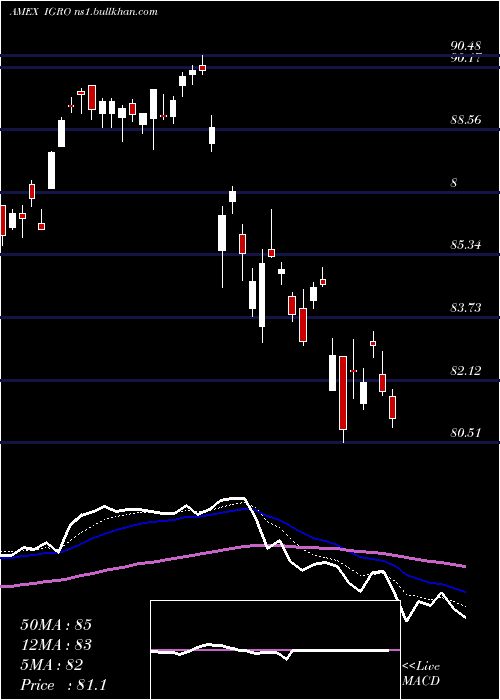  Daily chart IsharesInternational