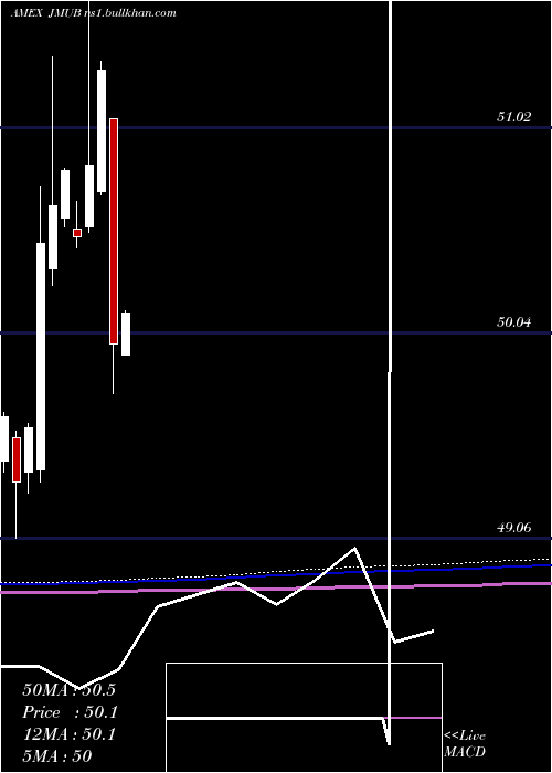  monthly chart JpmMunicipal