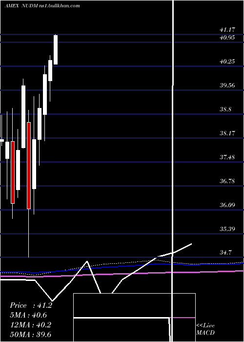  monthly chart NusharesEsg