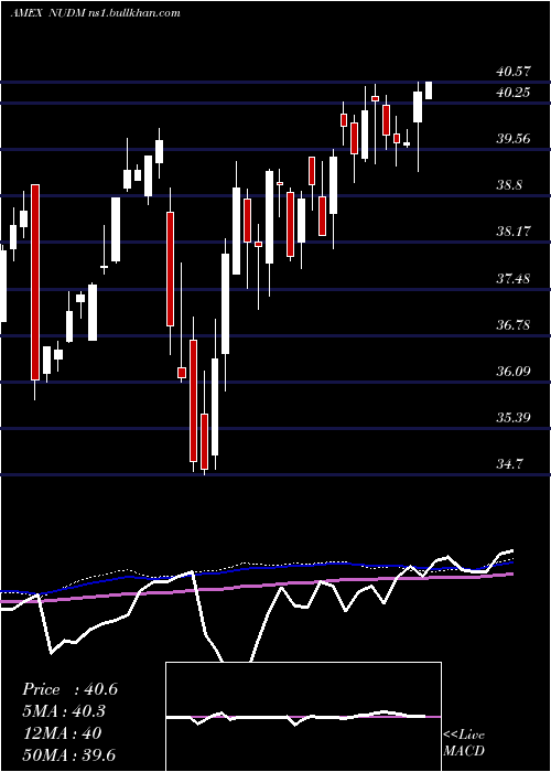  weekly chart NusharesEsg