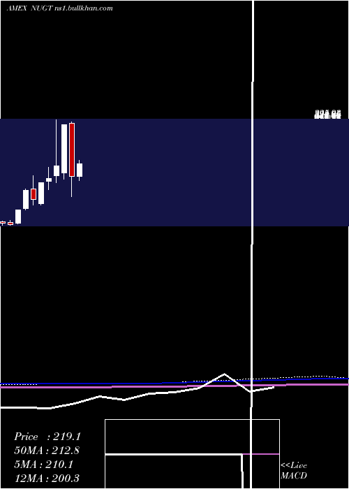  monthly chart GoldMiners