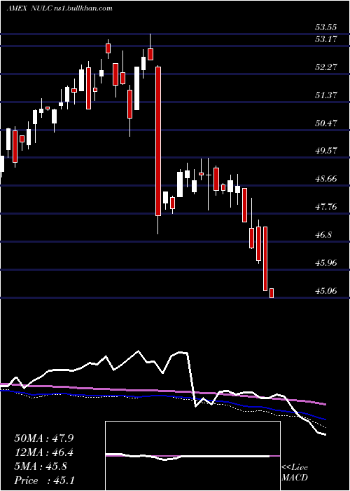  weekly chart NusharesEtf