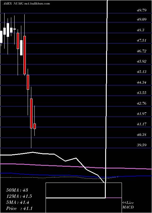  monthly chart NusharesEsg