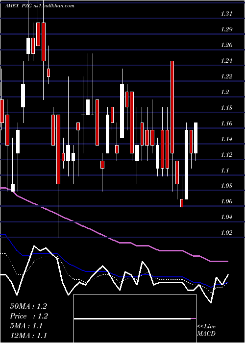  Daily chart ParamountGold