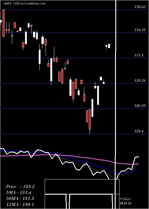  Daily chart SpdrSeries