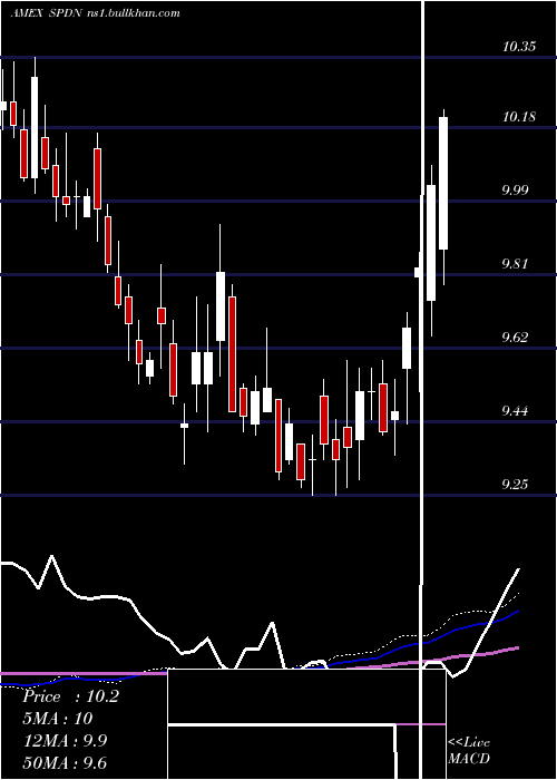  weekly chart DirexionDaily