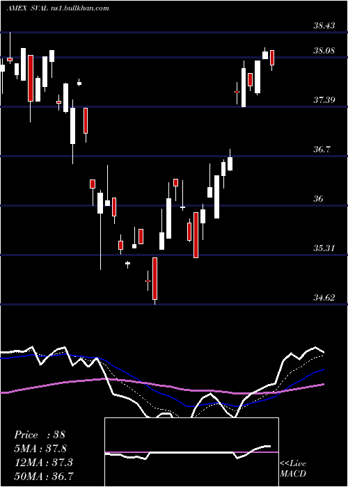  Daily chart IsharesUs