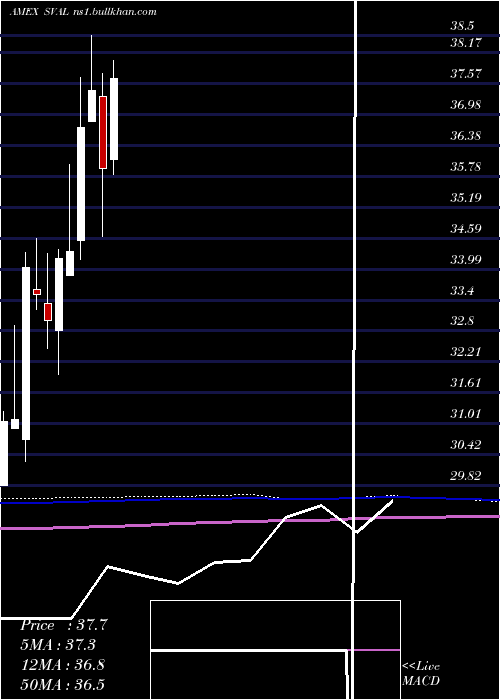  monthly chart IsharesUs