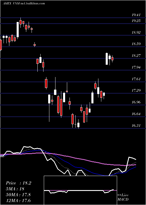  Daily chart VietnamEtf