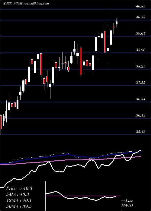  weekly chart WisdomtreeManaged