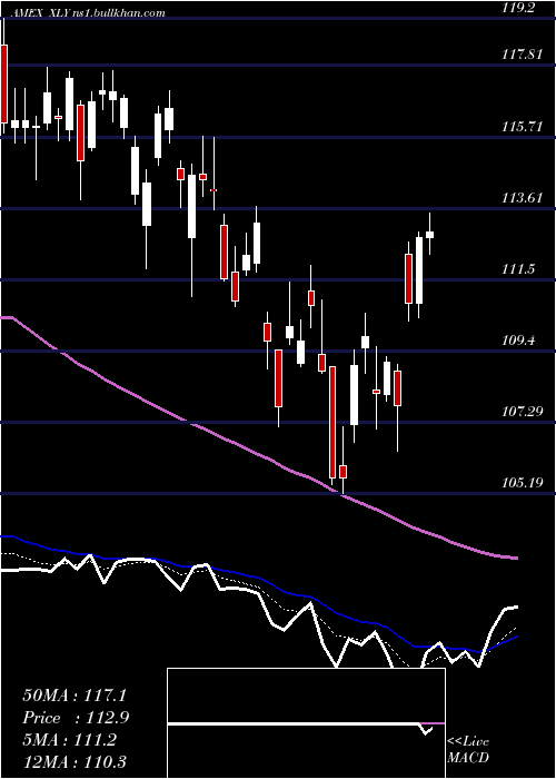  Daily chart ConsumerDiscret