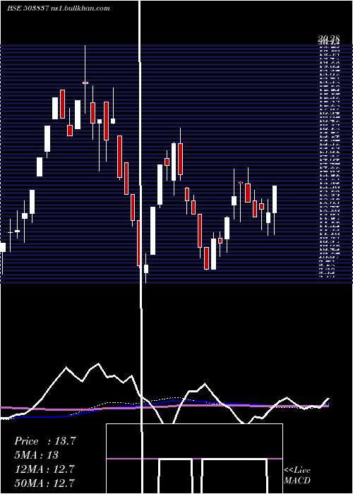  weekly chart ShreeRajsyn