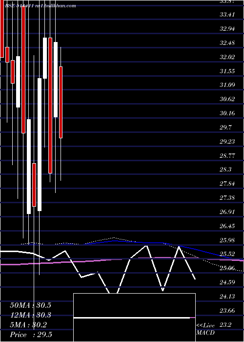  monthly chart Shristinfra