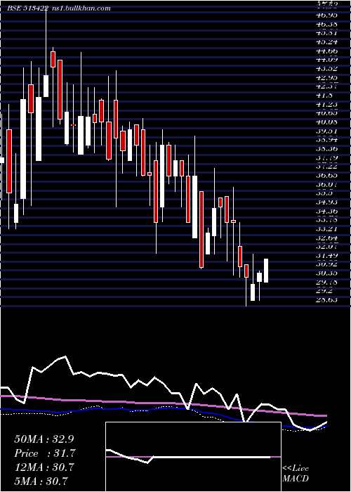  weekly chart BloomIndust