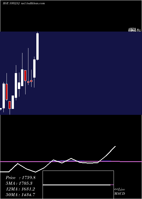  monthly chart WelspunInv