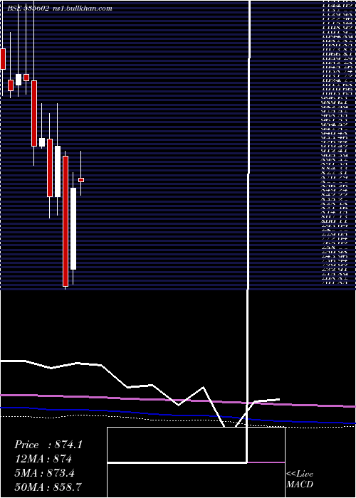 monthly chart ShardaMotor