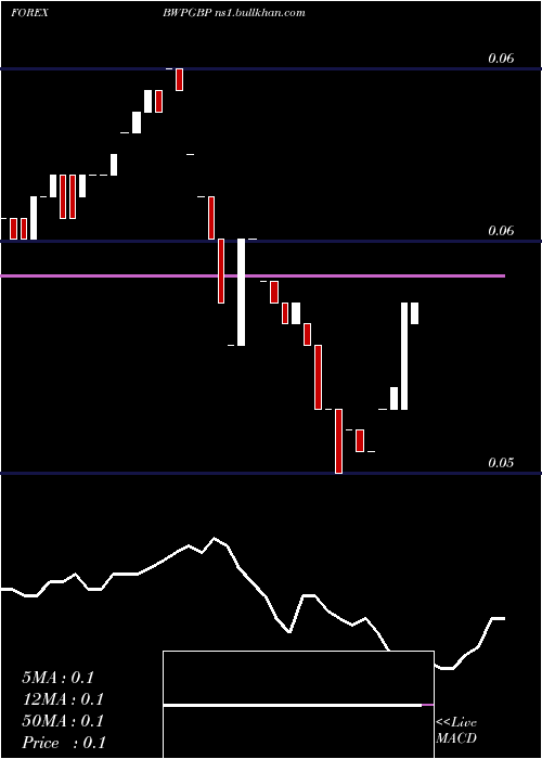  Daily chart PulaPound