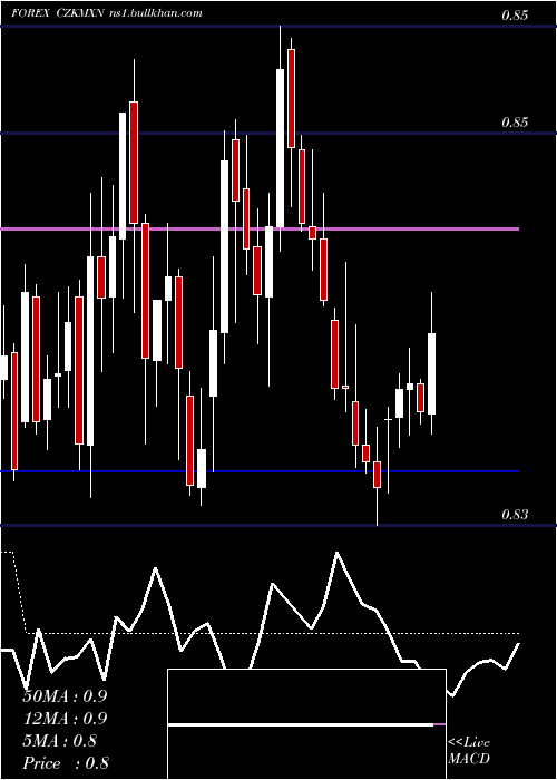  Daily chart CzechKoruna