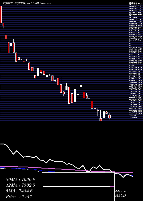  weekly chart EuroDollar