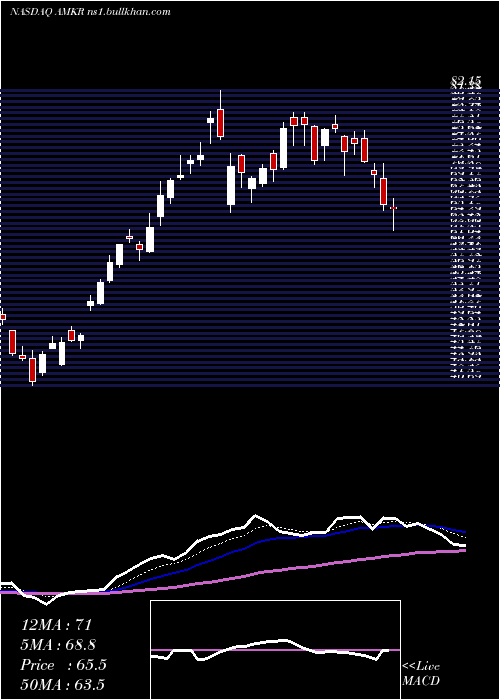  Daily chart AmkorTechnology