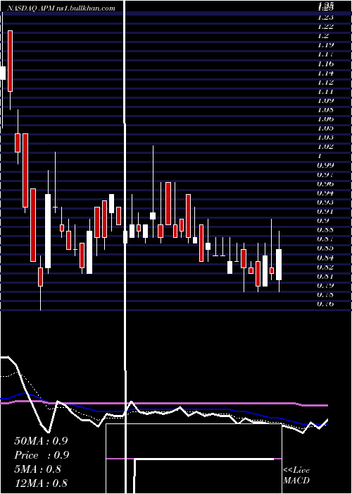  Daily chart AptorumGroup