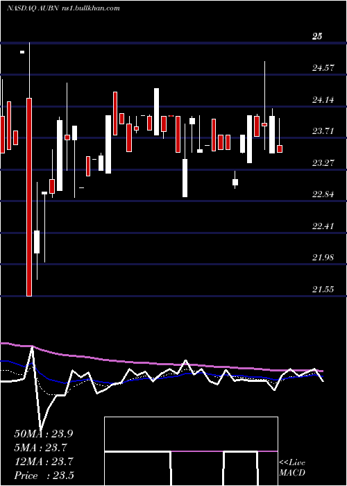  Daily chart AuburnNational