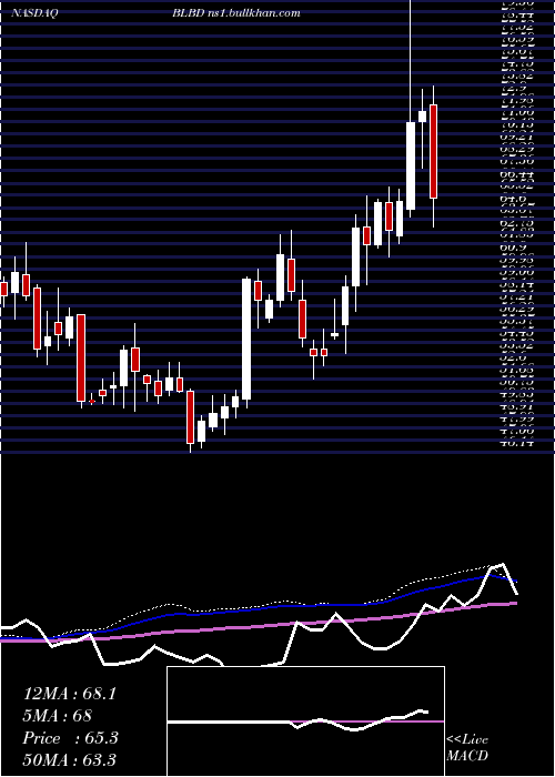  weekly chart BlueBird