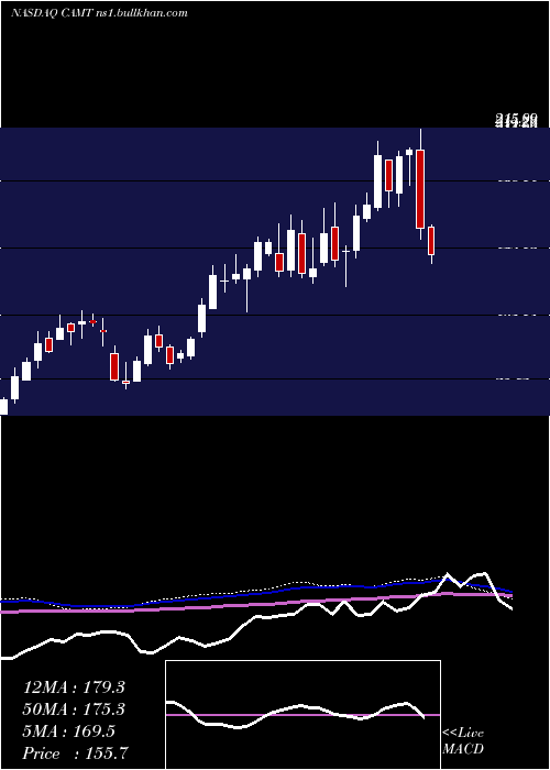  weekly chart Camtek