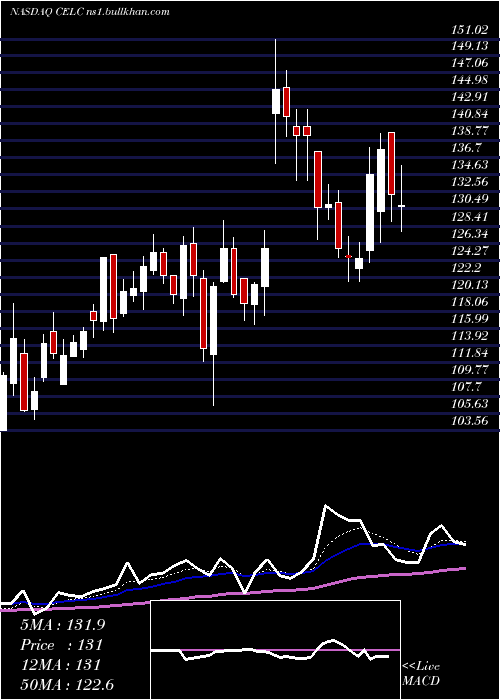  Daily chart CelcuityInc