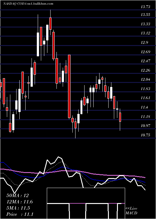  Daily chart CodaOctopus
