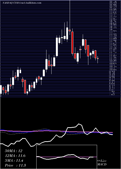  weekly chart CodaOctopus