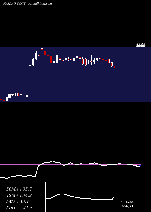  weekly chart CogintInc