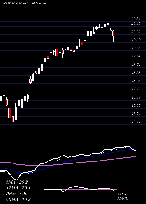  Daily chart CalamosStrategic