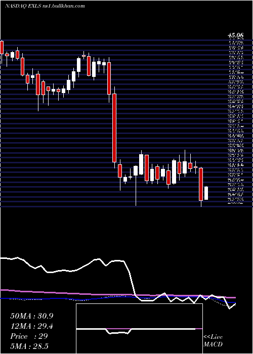  weekly chart ExlserviceHoldings
