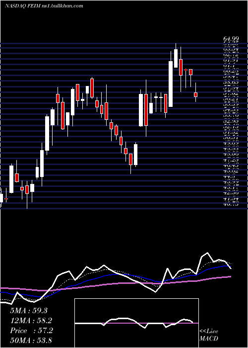  Daily chart FrequencyElectronics