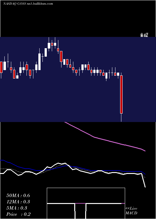  Daily chart GossamerBio