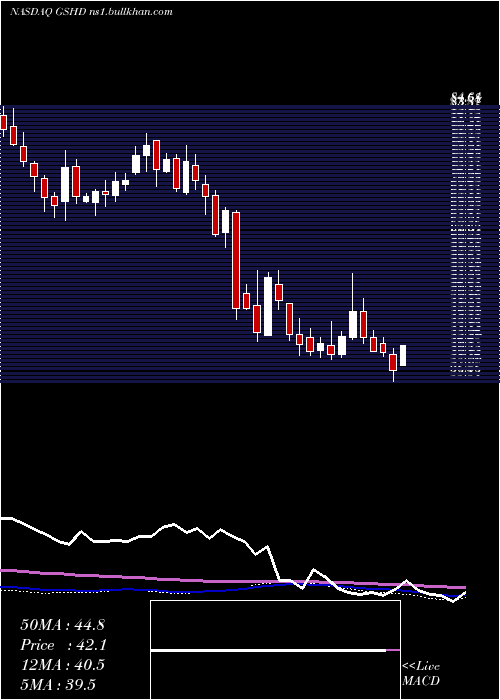 weekly chart GooseheadInsurance