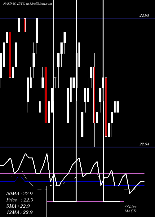  weekly chart IsharesIbonds