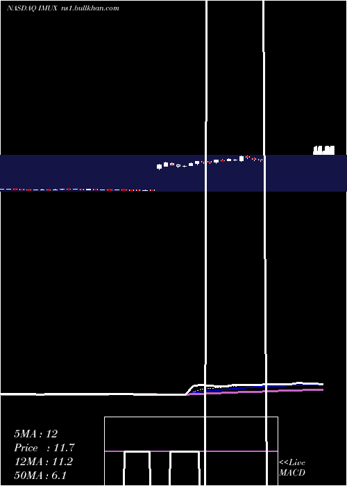  Daily chart ImmunicInc