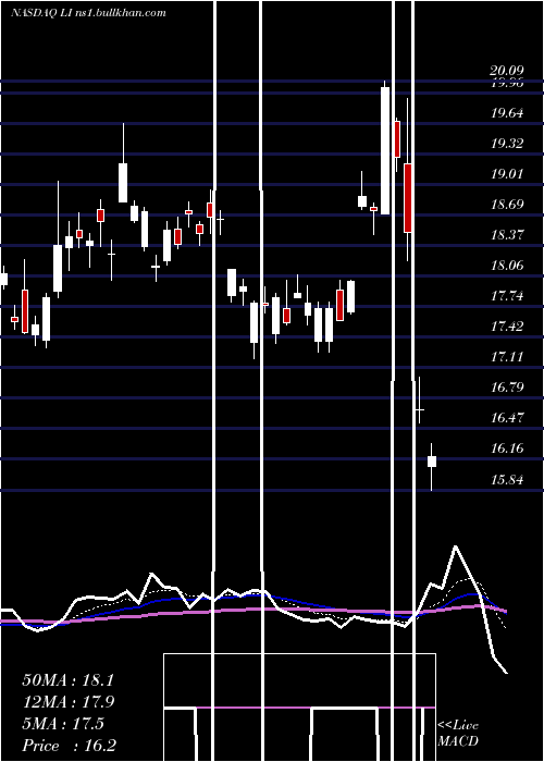 Daily chart LiAuto