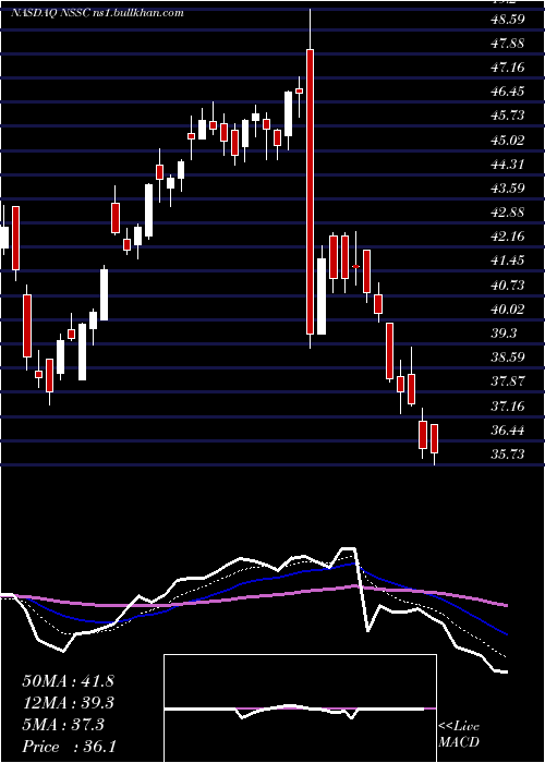  Daily chart NapcoSecurity