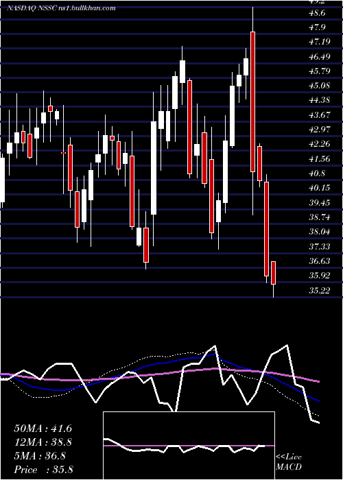  weekly chart NapcoSecurity